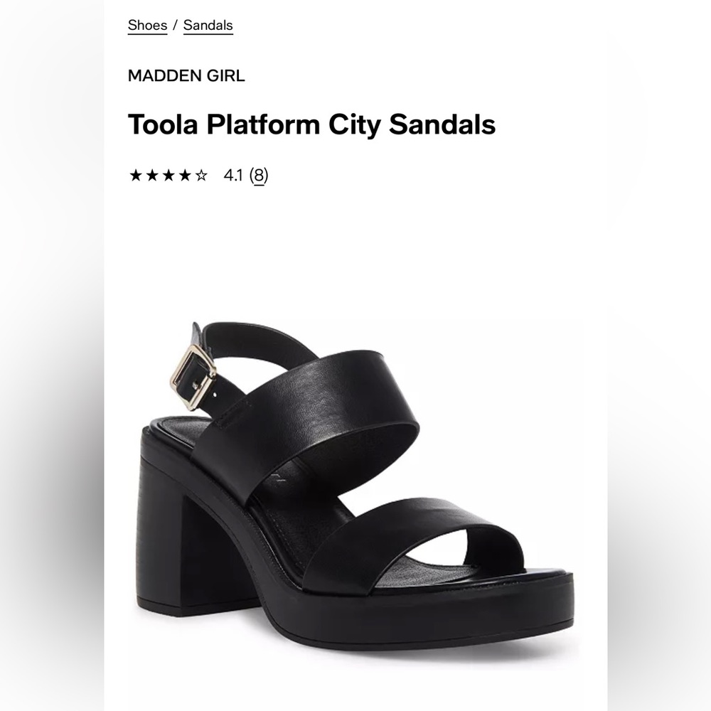 SO Platform Sandals